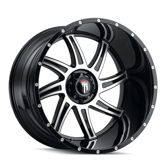 TWG AMERICAN TRUXX VORTEX (AT162) BLACK/MACHINED