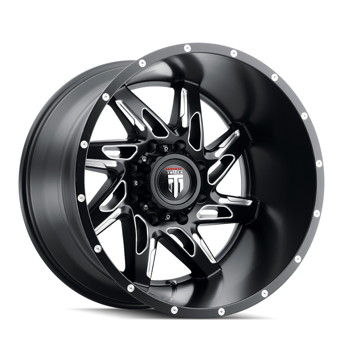 TWG AMERICAN TRUXX SPYDER (AT183) BLACK/MILLED