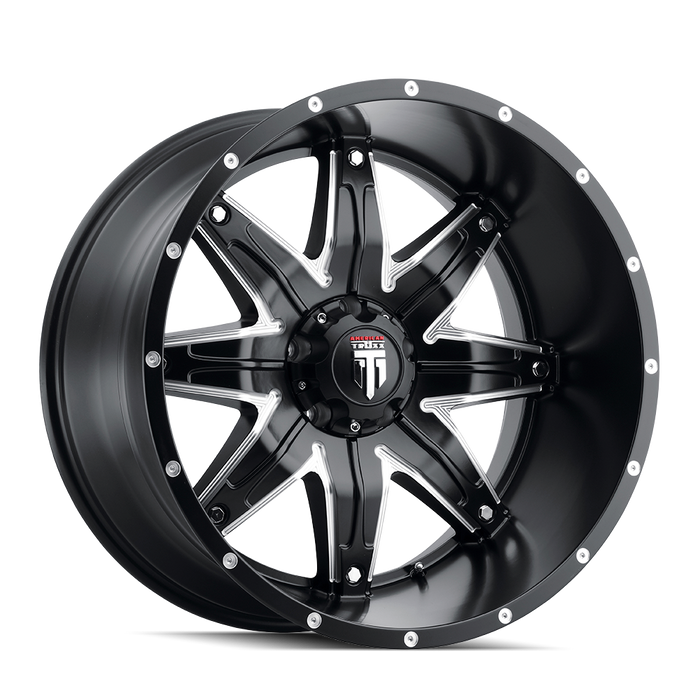 TWG AMERICAN TRUXX LONESTAR (AT185) BLACK/MILLED