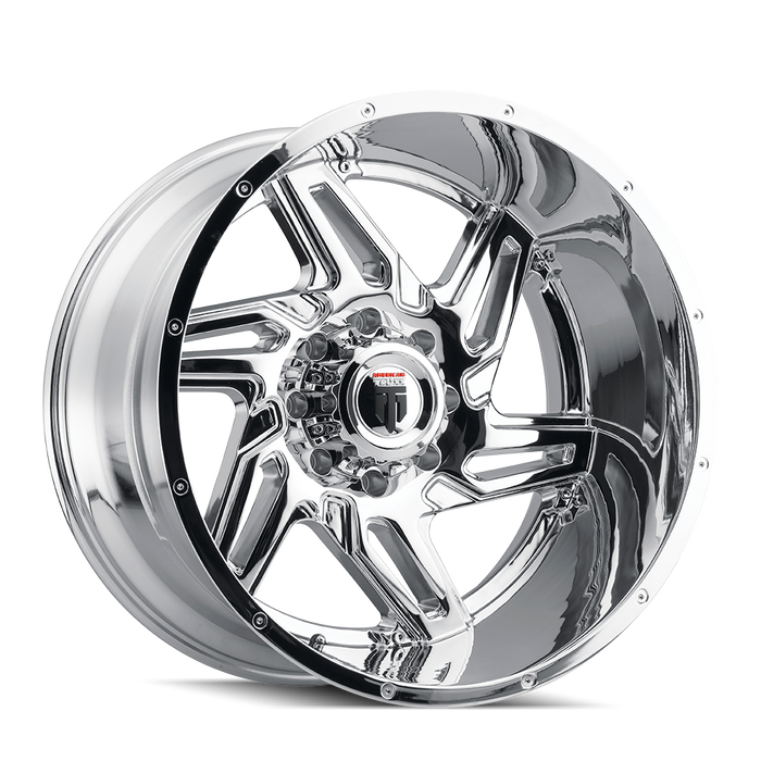 TWG AMERICAN TRUXX SPURS (AT186) CHROME 24X14 5-127 -76MM 78.1MM
