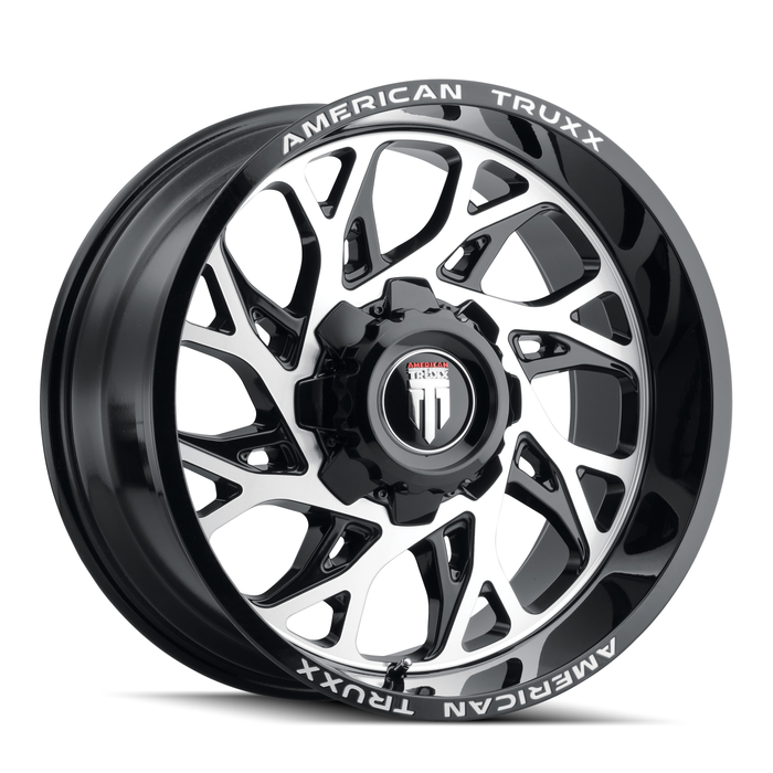 TWG AMERICAN TRUXX DESTINY (AT1913) BLACK / MILLED 20X12 5-127 -44MM 87.1MM