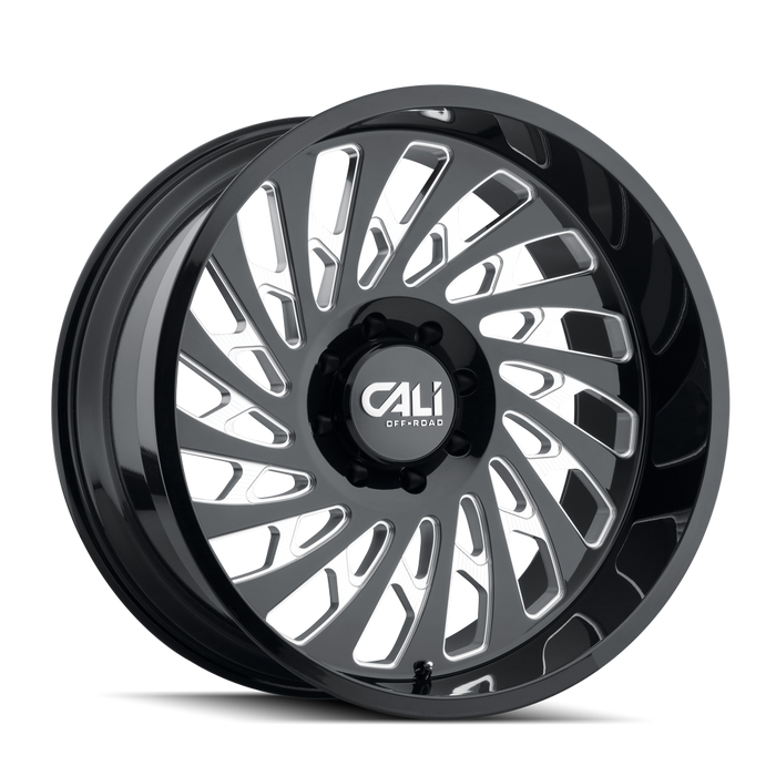 TWG CALI OFF-ROAD SWITCHBACK (9108) GLOSS BLACK MILLED