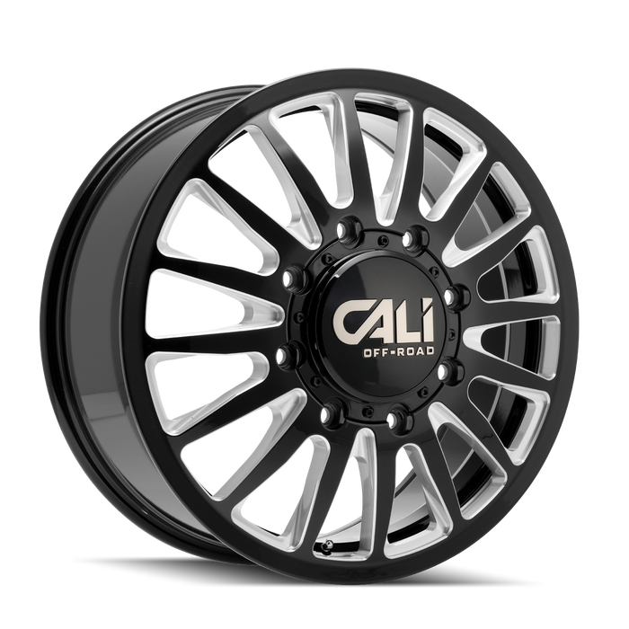 TWG CALI OFF-ROAD SUMMIT DUALLY REAR (9110) GLOSS BLACK MILLED