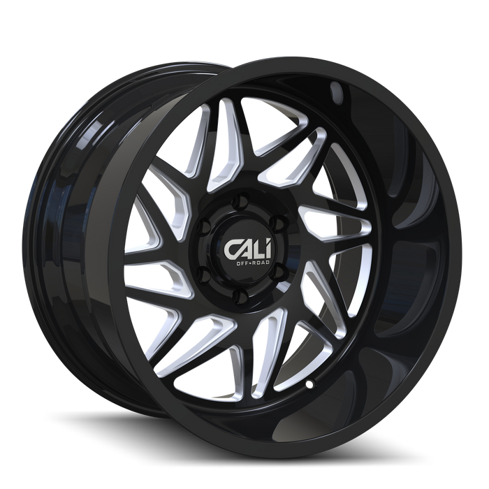 TWG CALI OFF-ROAD GEMINI (9112) GLOSS BLACK MILLED