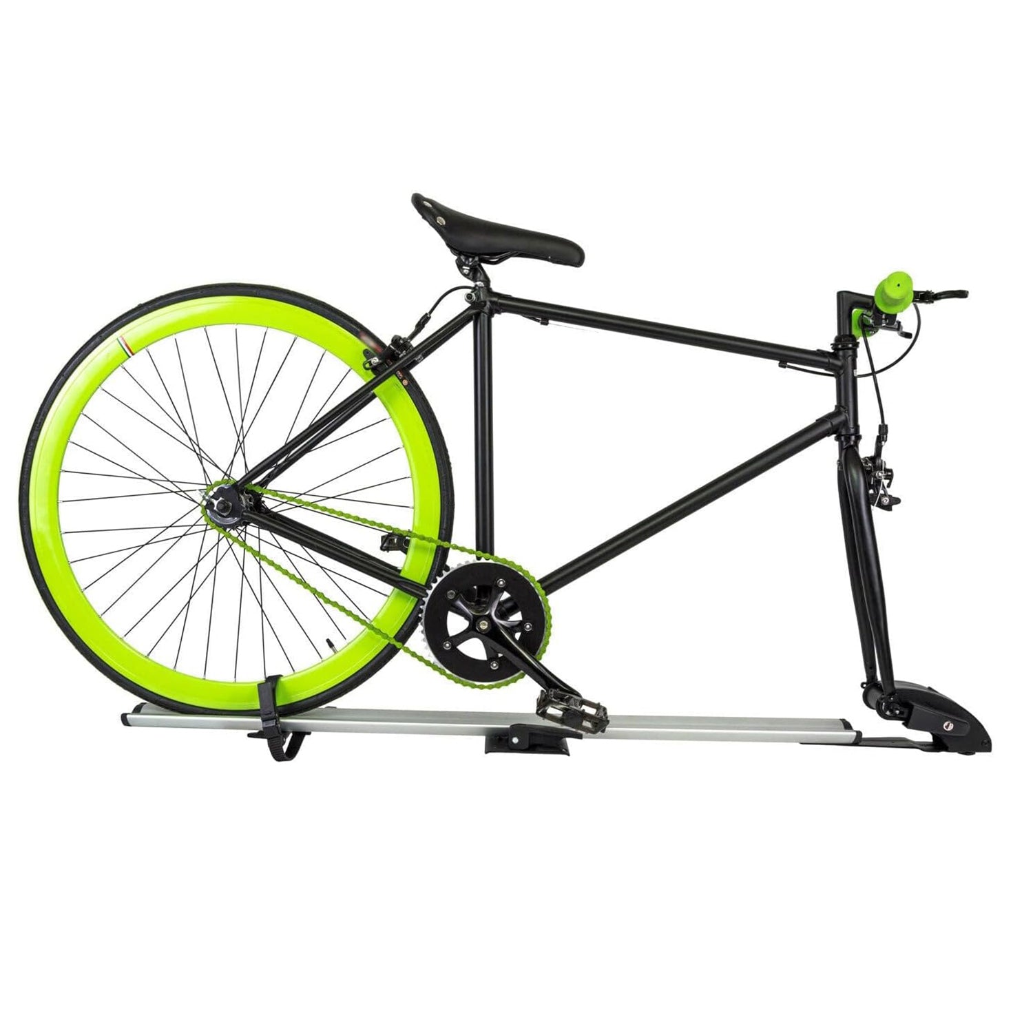 Roof Bicycle Rack Bike Carrier Alu. Upright With Optional 0,6x4,3 inch Fork Kit