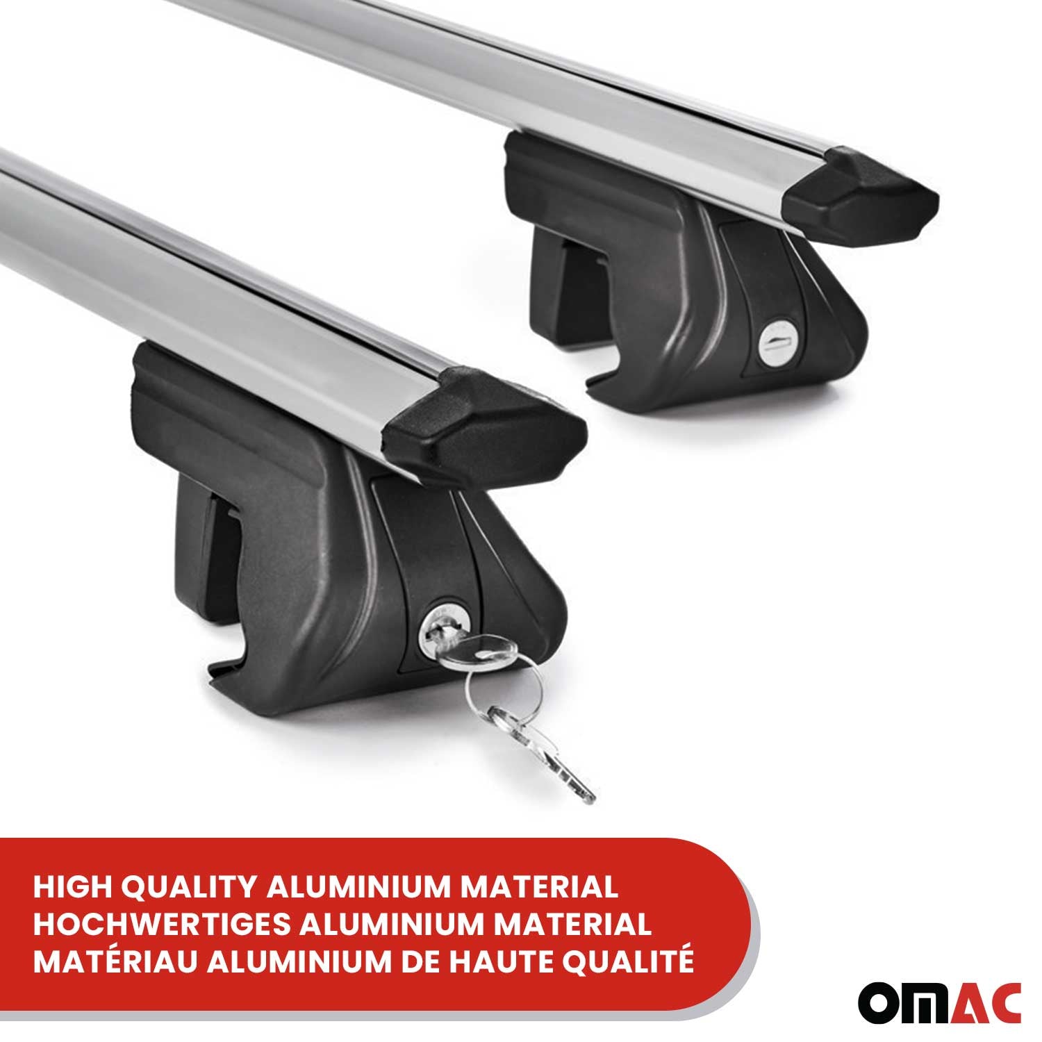 2025 GMC Terrain Roof Rack Cross Bars Luggage Carrier Alu Silver 2x