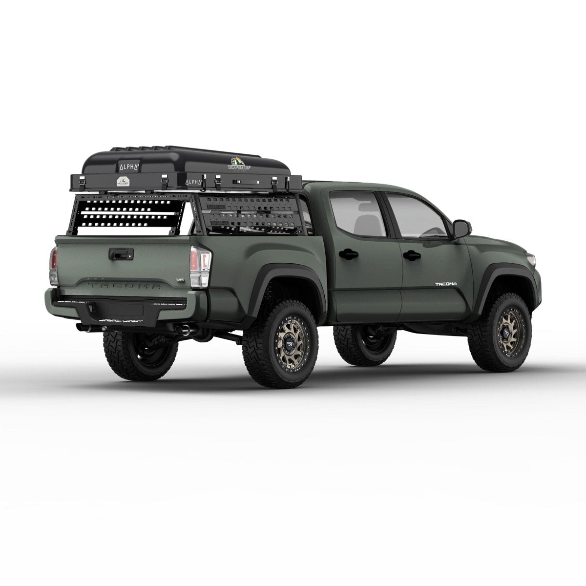 Tuff Stuff Overland Alpha II Hardshell Rooftop Tent, Black, 2 Person