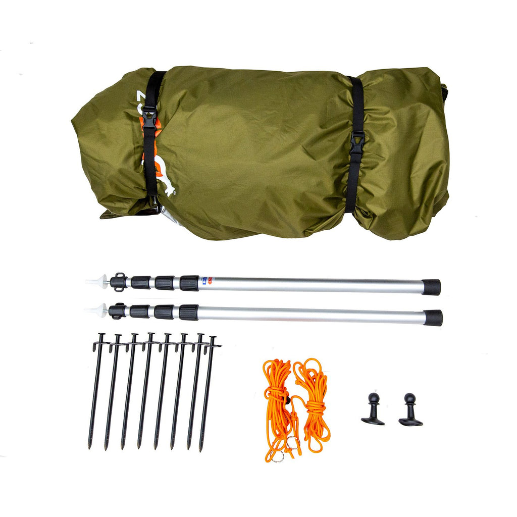Armadillo Hard Shell Roof Top Tent with A2 and A3 Annex
