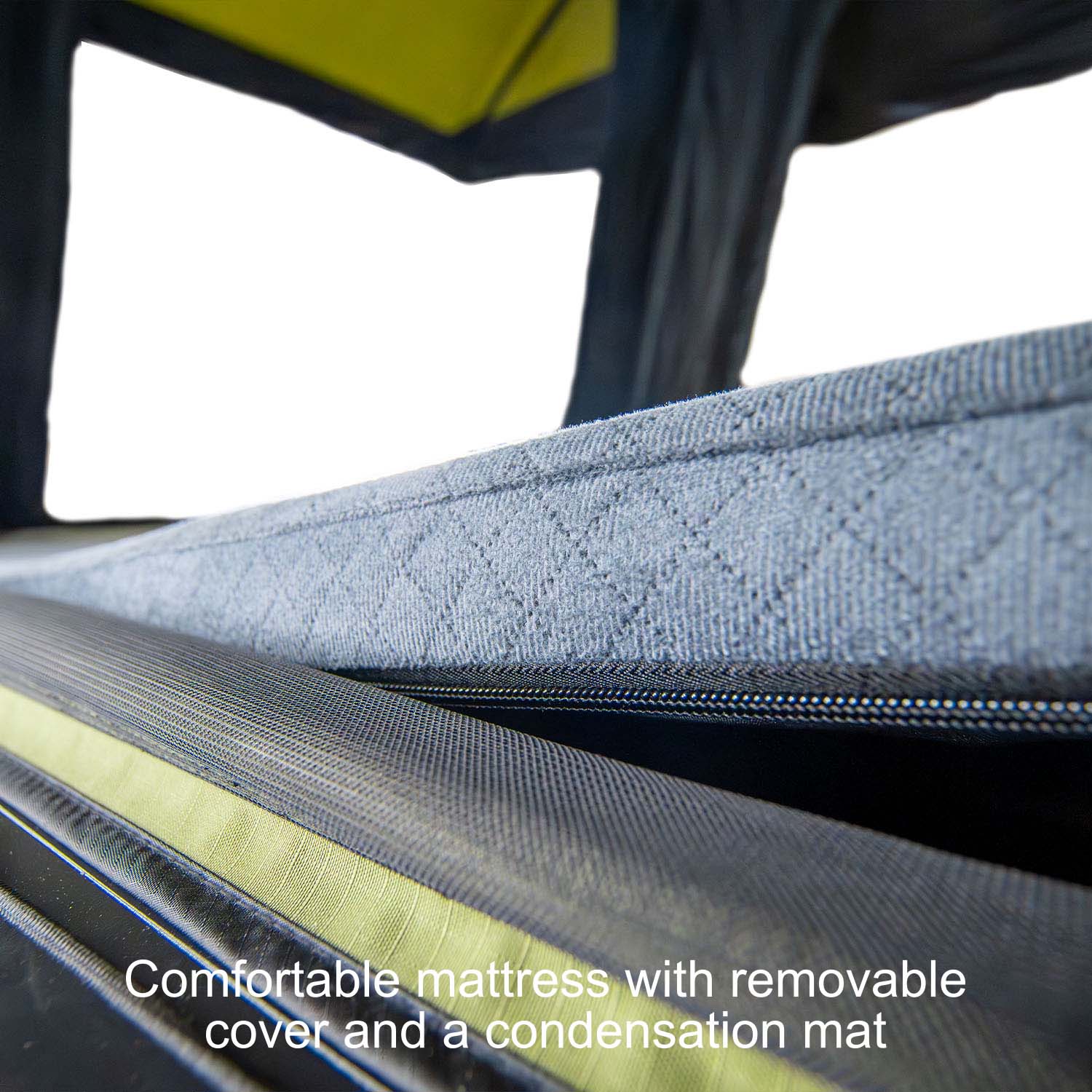 Kabari XL Wedge Hardshell Rooftop Tent for Adventure Lovers