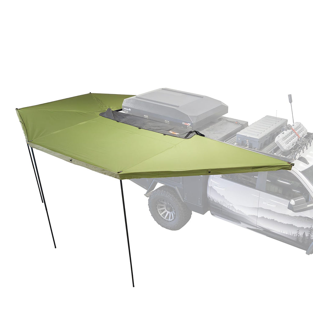Peregrine PRO Freestanding 270-Degree Awning with Light Suppression