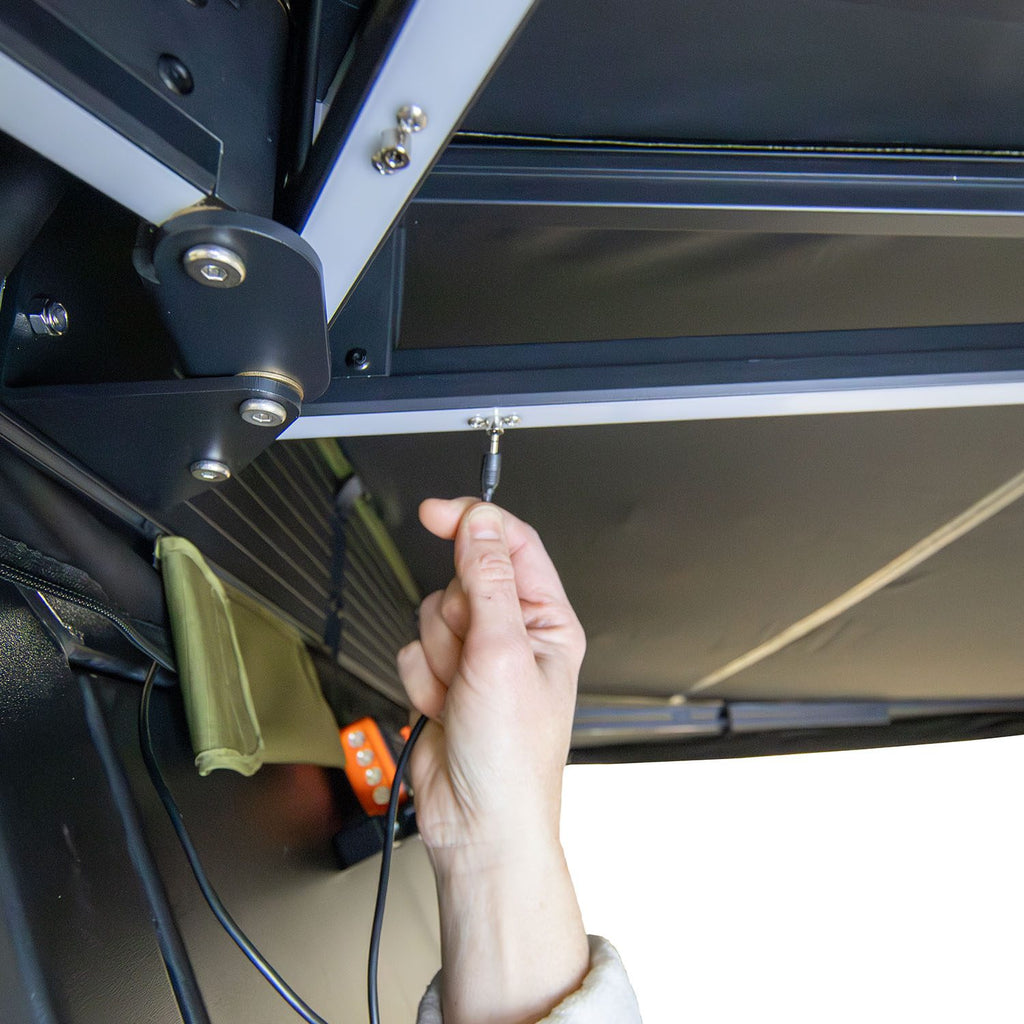 Peregrine PRO Freestanding 270-Degree Awning with Light Suppression