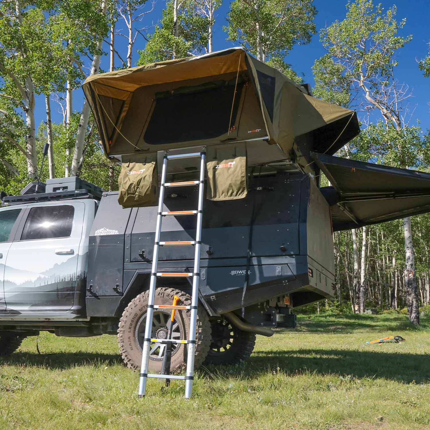 tent-a3 23ZERO Armadillo A3 Hard Shell Rooftop Tent – The Nomad Place