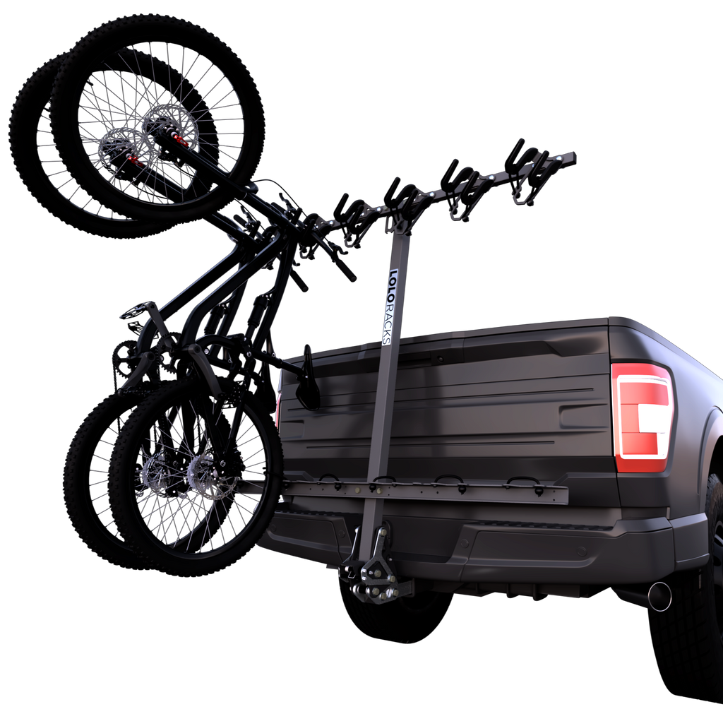 Lolo Racks 6 Bike Rack with Foot Activated Tilt
