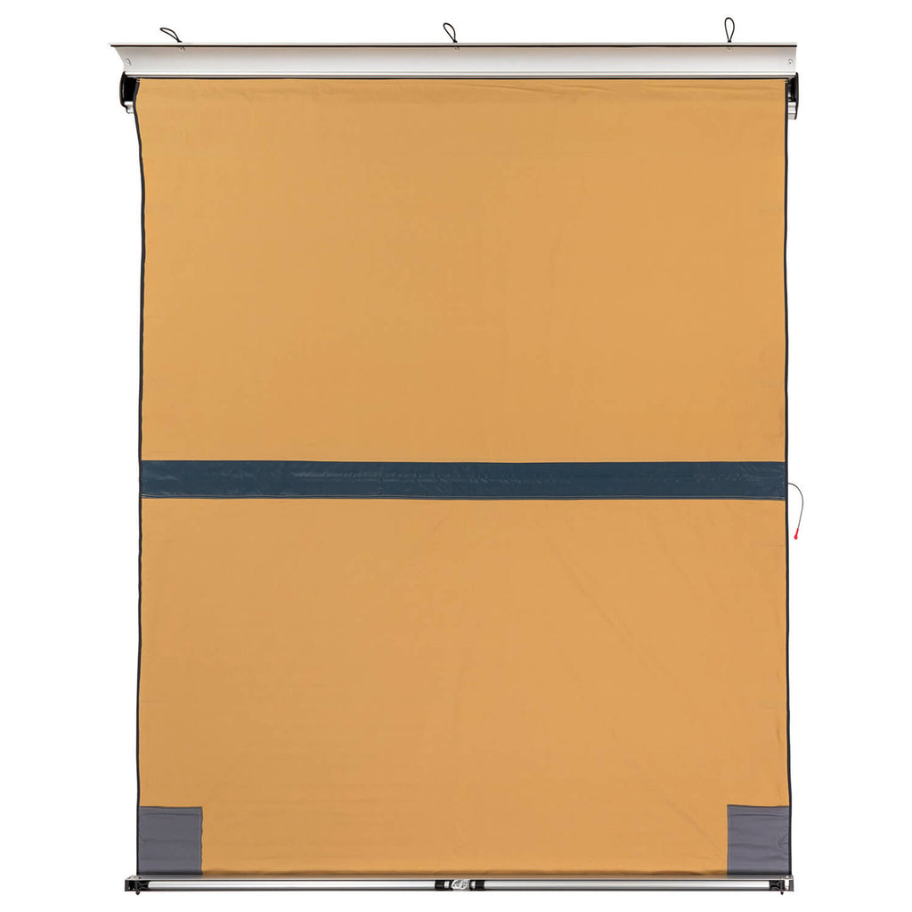 Silver Hard Case Awning With Light 2.5M