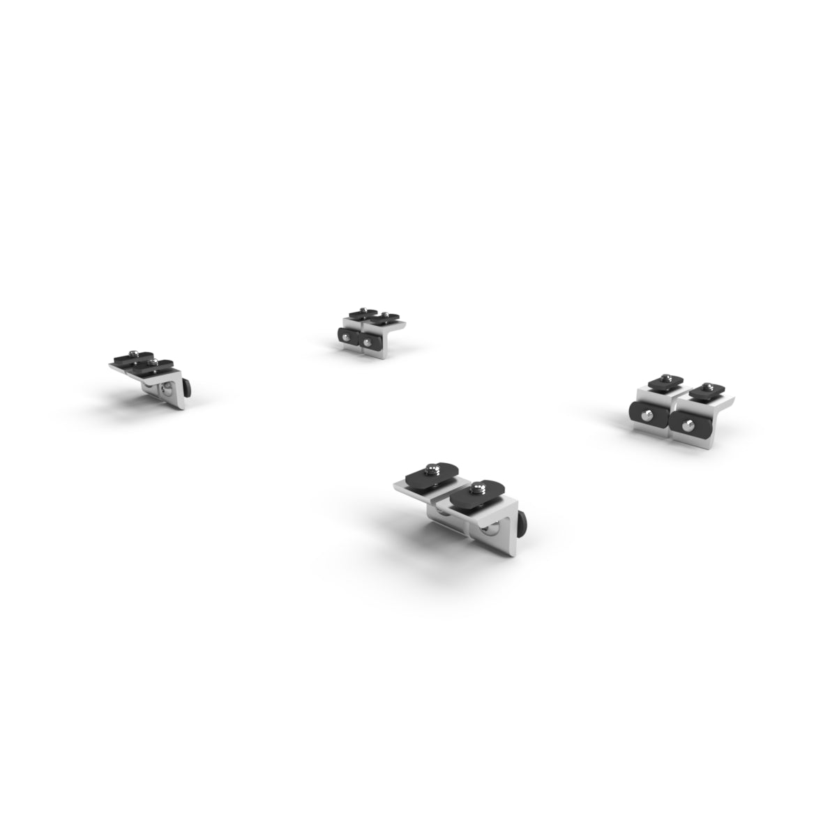 Badass Tents Universal Tent Mounting Angle Brackets & Hardware (Set of 8pcs)