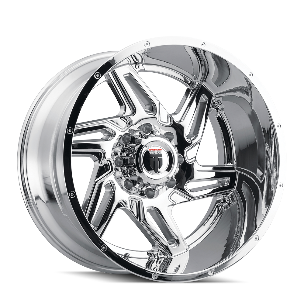 TWG AMERICAN TRUXX SPURS (AT186) CHROME 24X14 5-127 -76MM 78.1MM