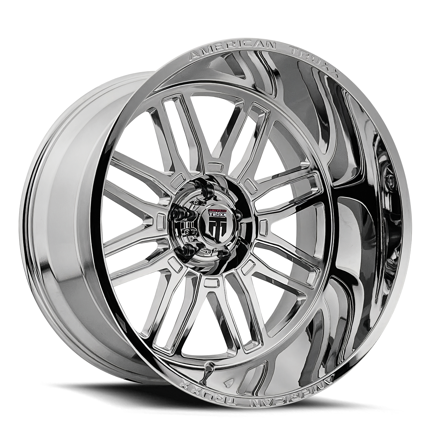 TWG AMERICAN TRUXX RESTLESS (AT1915) CHROME 24X14 6-135 -76MM 87.1MM