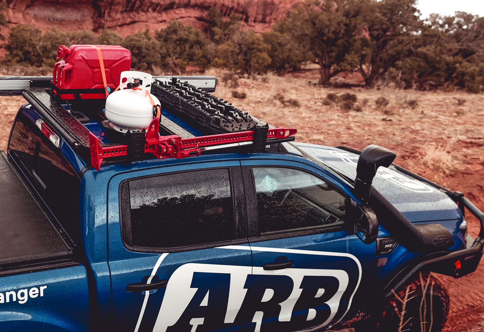 Base Rack Kit with Mount and Deflector for Ford Ranger
