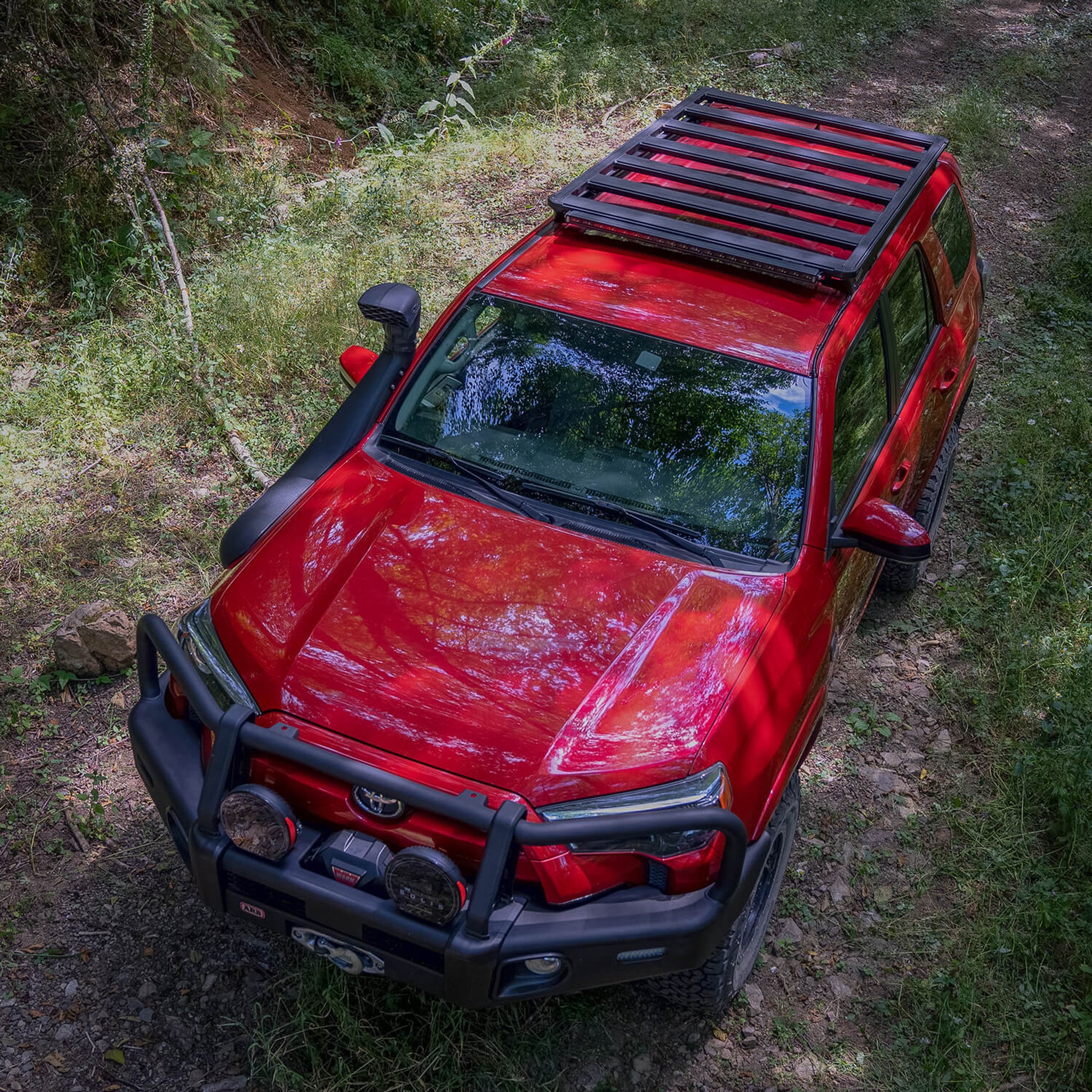ARB BASE321 Roof Rack Kit with Mount & Wind Deflector