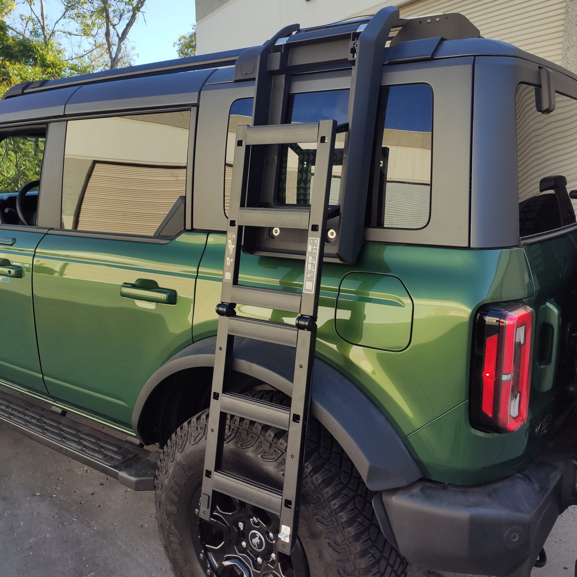Bronco Folding Ladder Upgrade