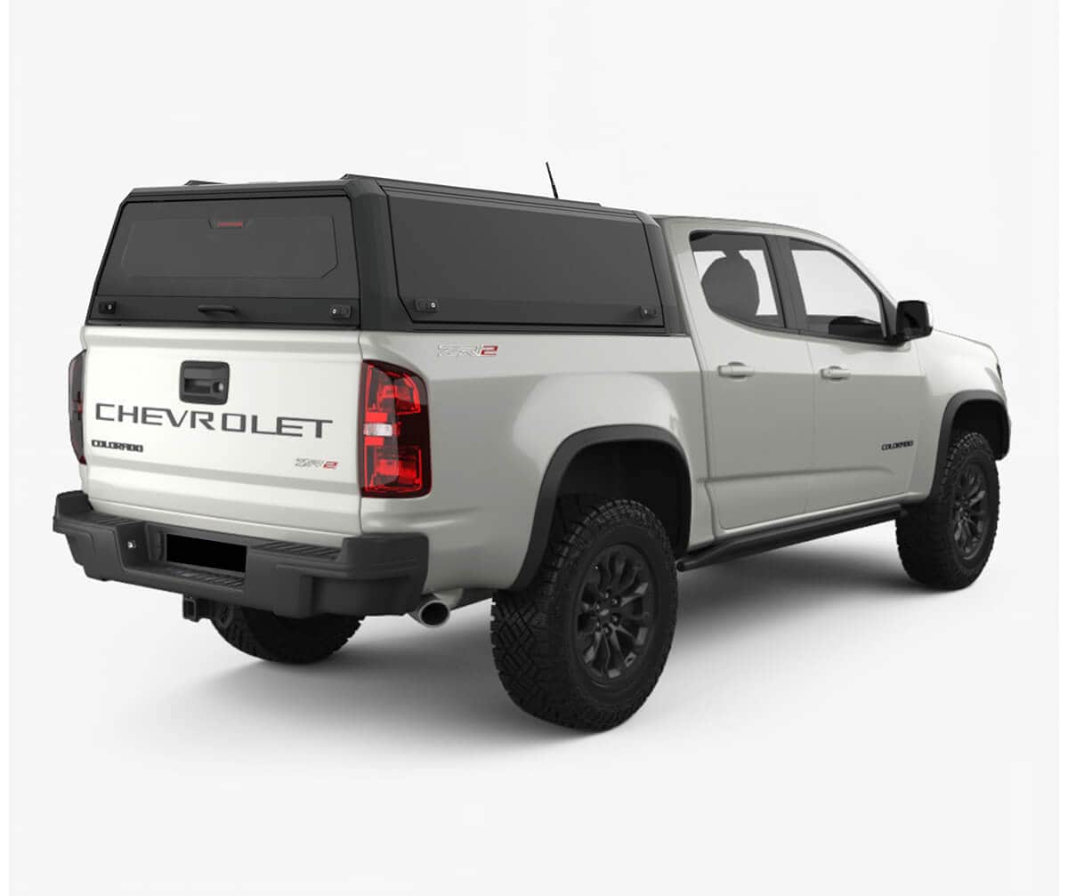 CapRax Aluminum Truck Canopy - Chevrolet Colorado 2022+ 5ft Bed