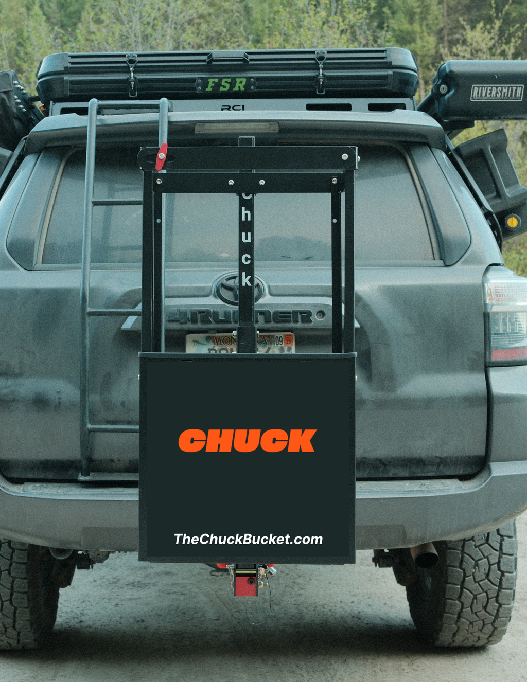Chuck Bucket 2.0 with Full Tilt Base Post Snow Rack