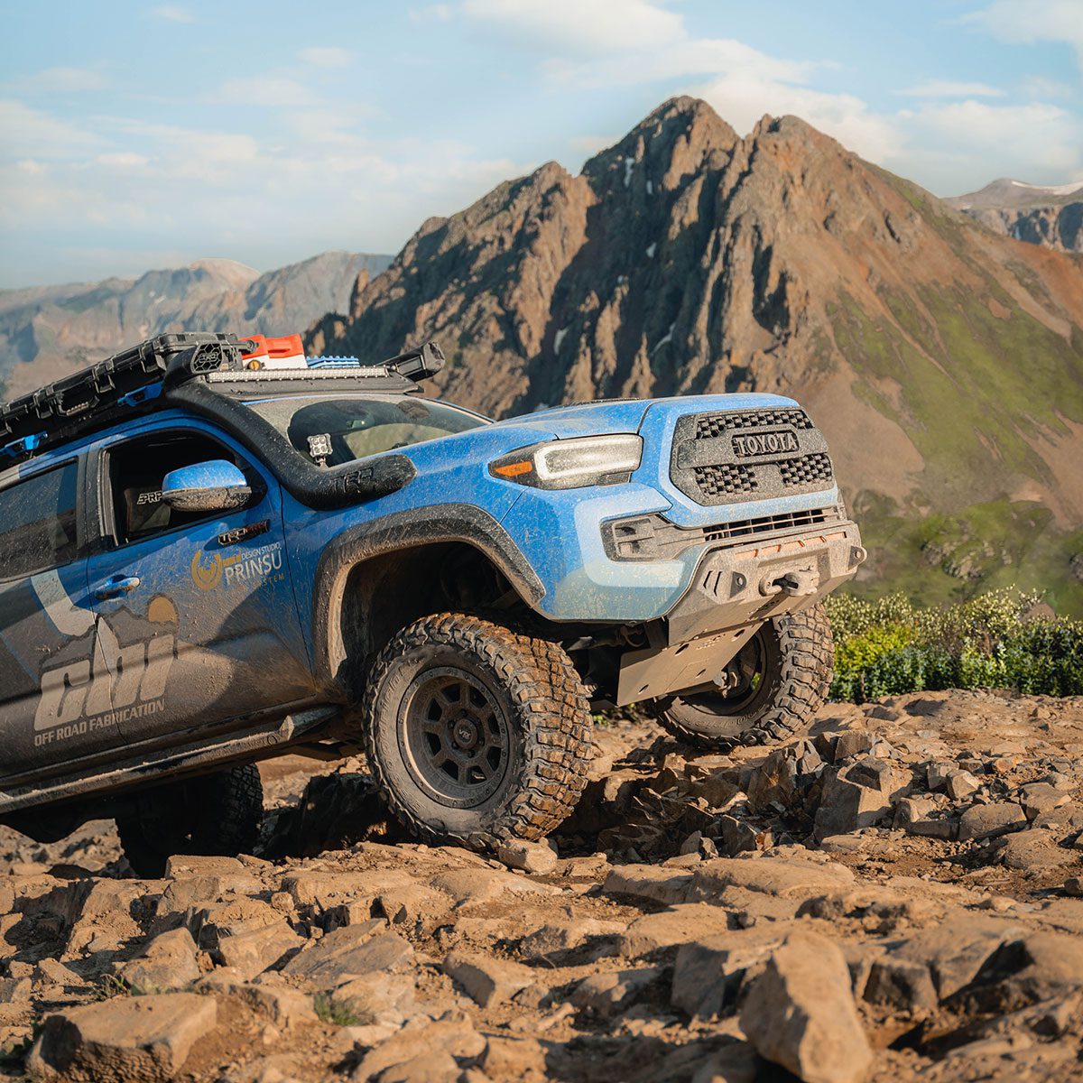 Prinsu Special Edition Toyota Tacoma Cab Rack with Toyota Desert Air Intake Fitment | 2005-2023