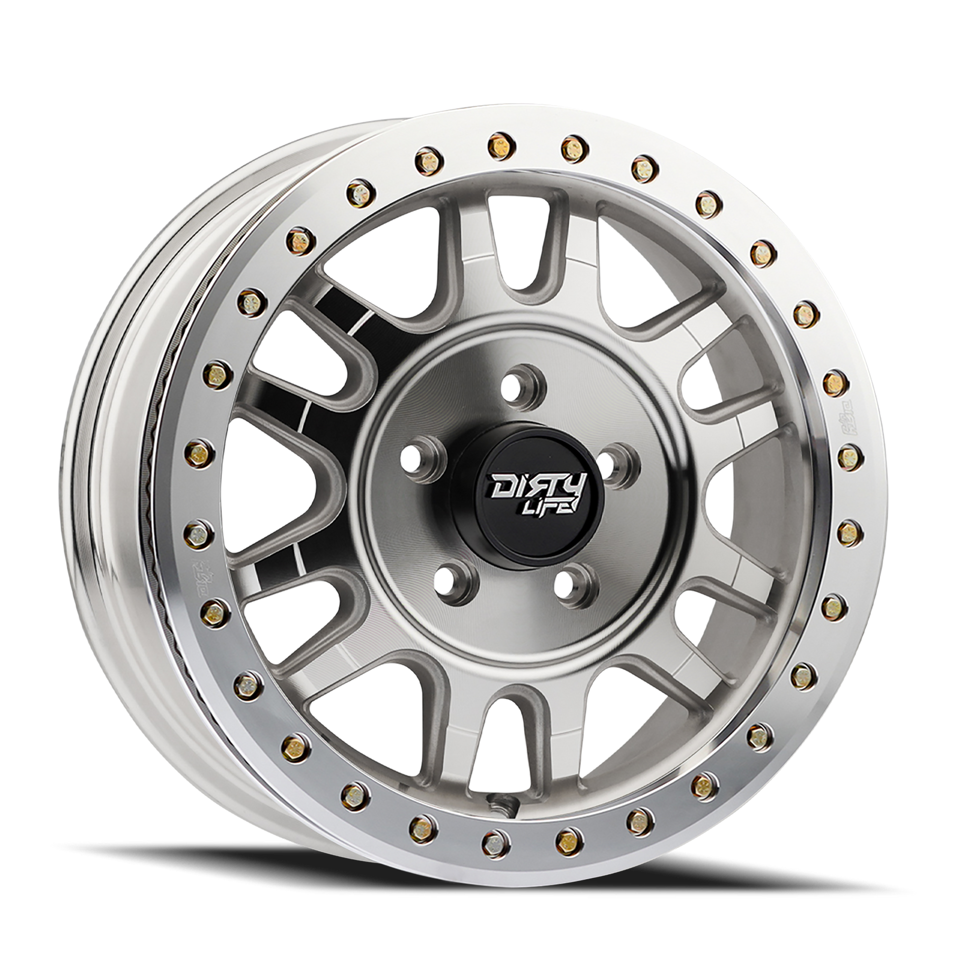 TWG DIRTY LIFE CANYON PRO SXS (9309R) MACHINED 15X7 5-114.3 38MM 77MM