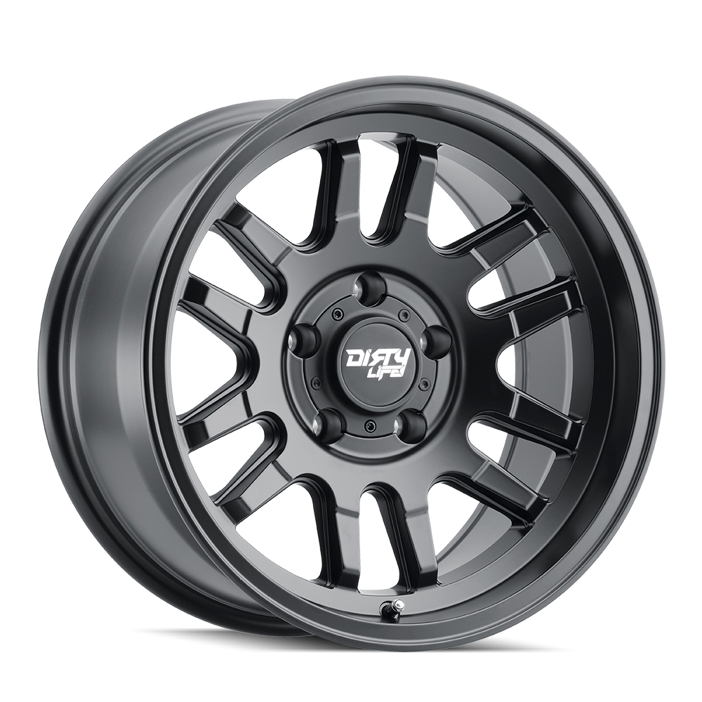 TWG DIRTY LIFE CANYON (9310) MATTE BLACK 17X9 6-135 0MM 87.1MM