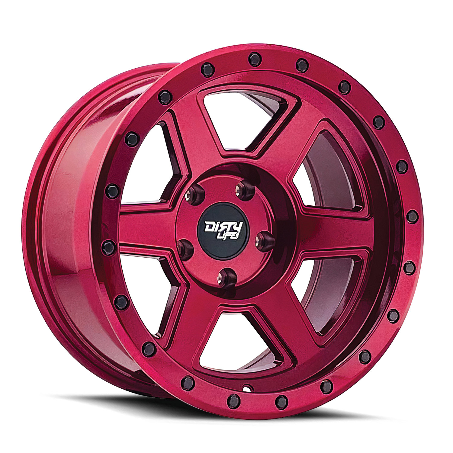 TWG DIRTY LIFE COMPOUND (9315) CRIMSON CANDY RED 18X9 5-127 -12MM 78.1MM