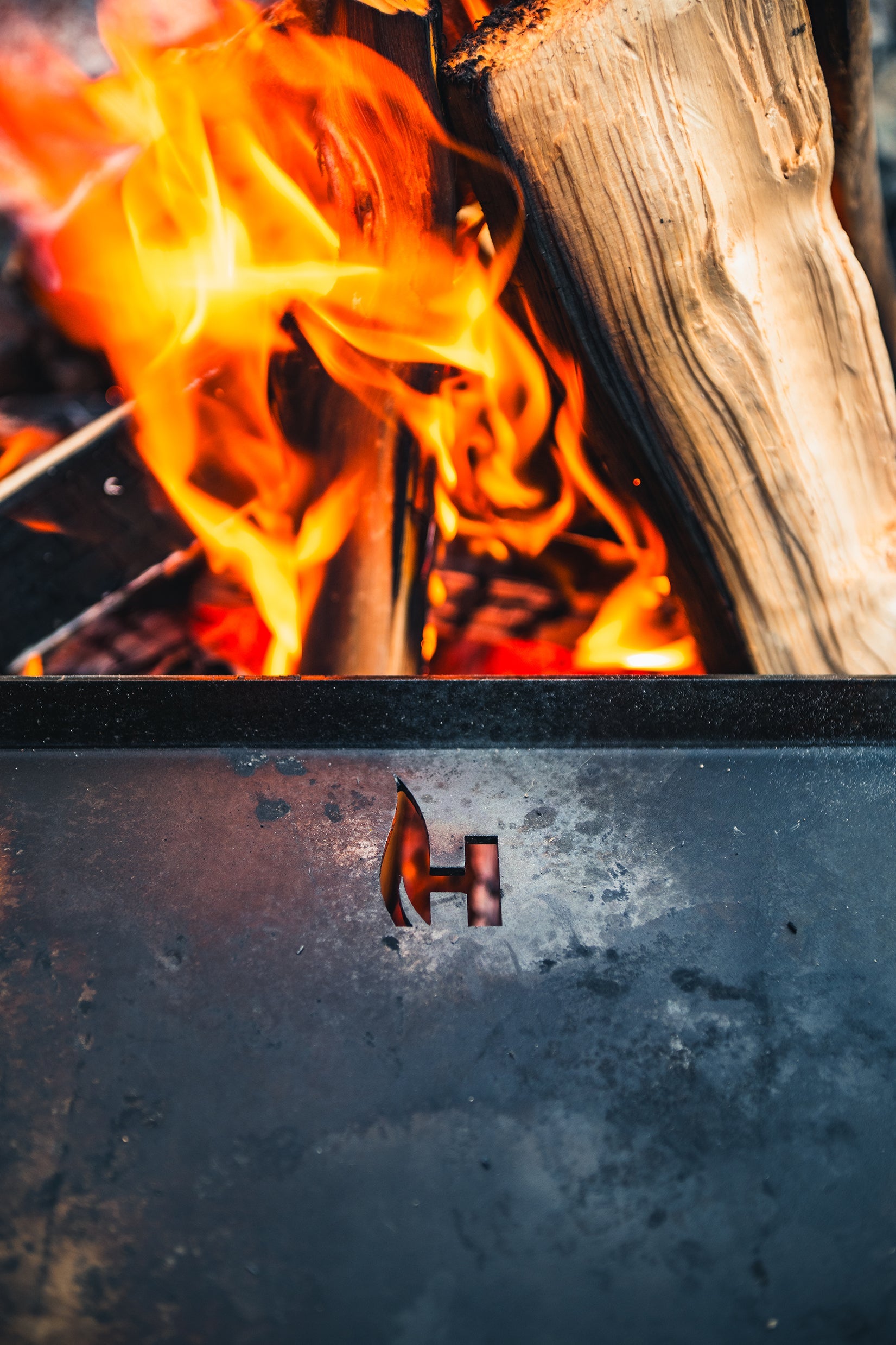 HitchFire Cast Iron Flat Top Griddle