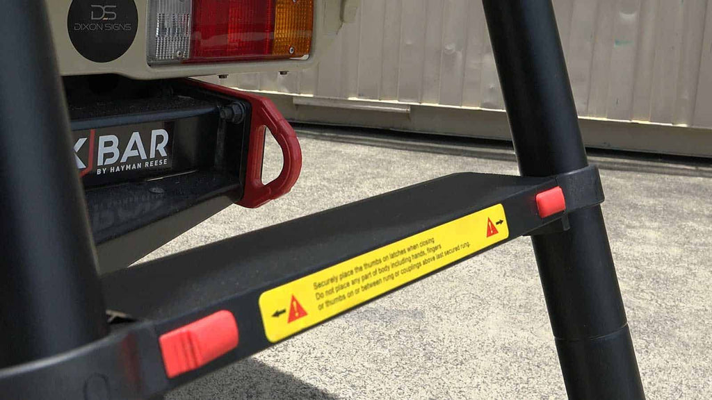 The Bush Company Deluxe Telescopic Ladder 2.6m