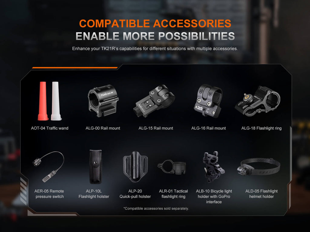 Fenix TK21R Duty Flashlight