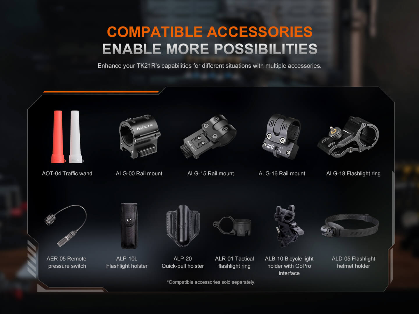 Fenix TK21R Duty Flashlight