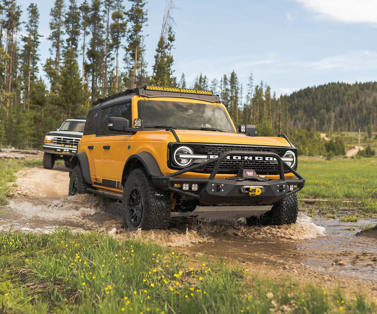 Prinsu Ford Bronco Roof Rack | 2022