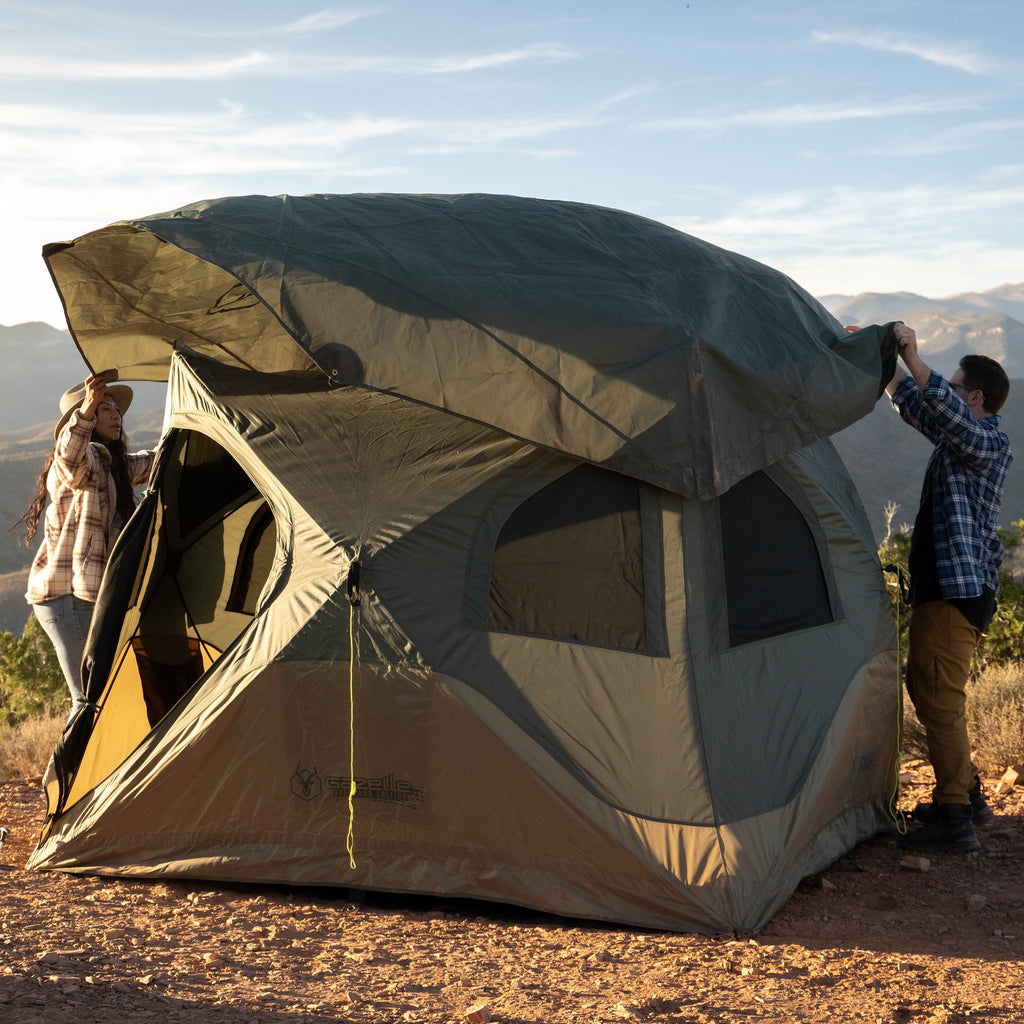 T4 Hub Tent Overland Edition Alpine Green