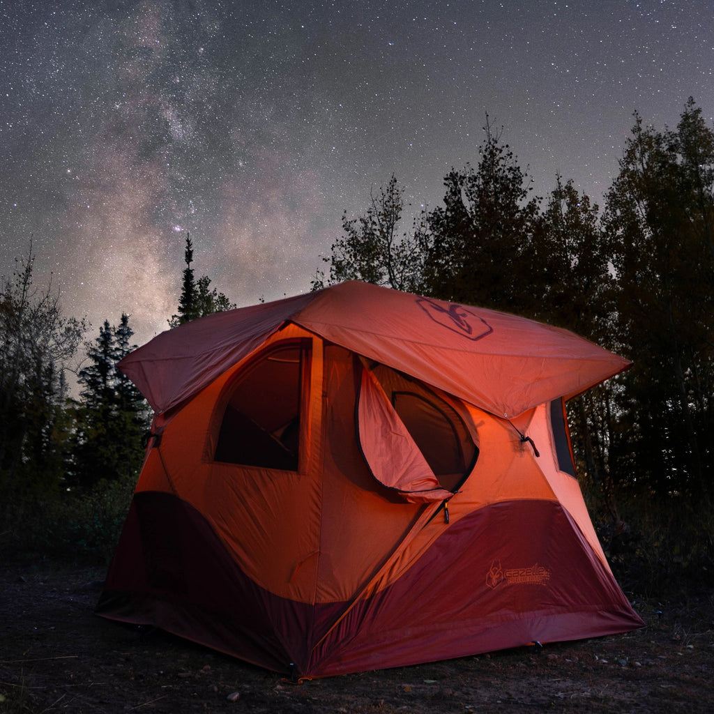 Gazelle T4 Hub Tent Overland Edition - Orange Sunset