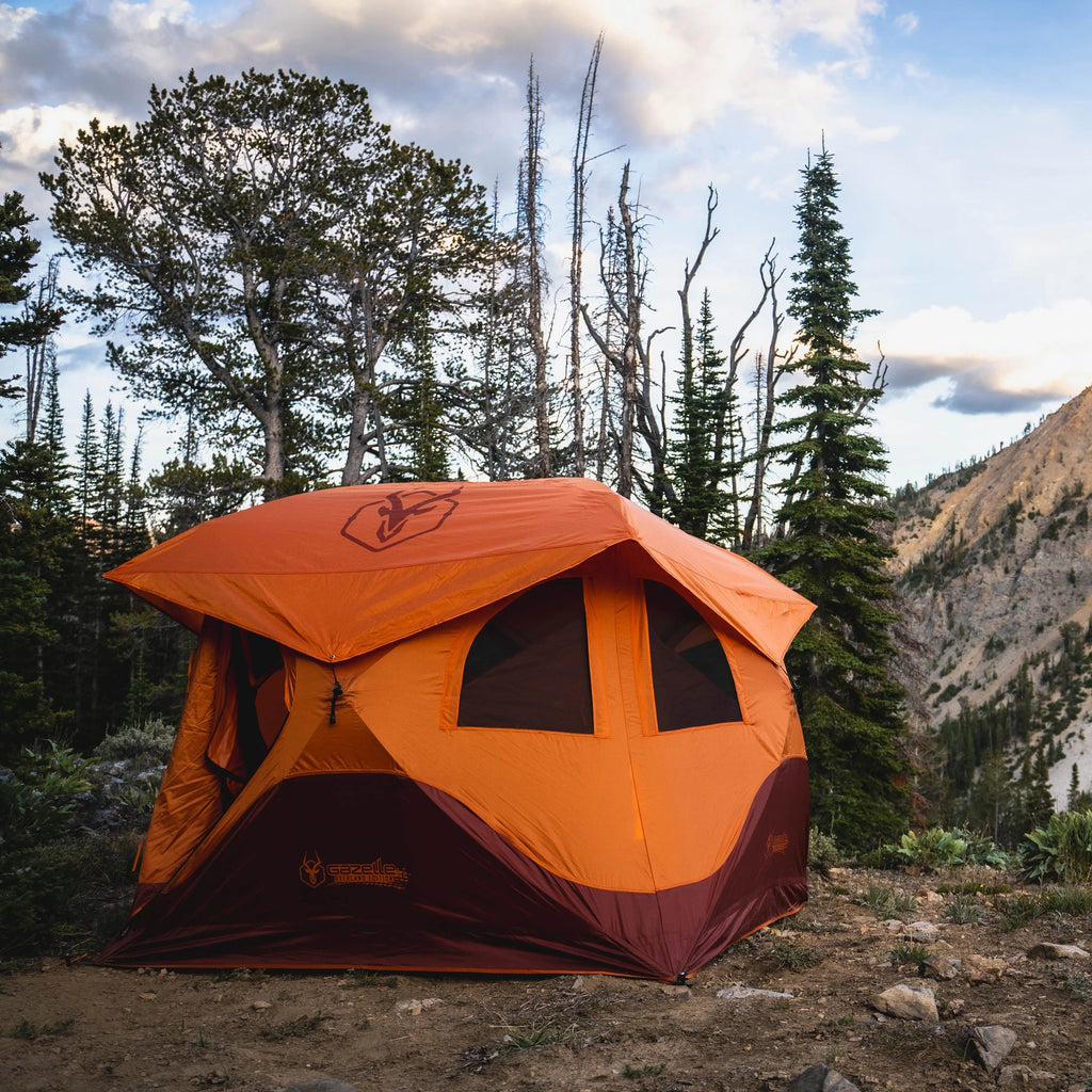 Gazelle T4 Hub Tent Overland Edition - Orange Sunset
