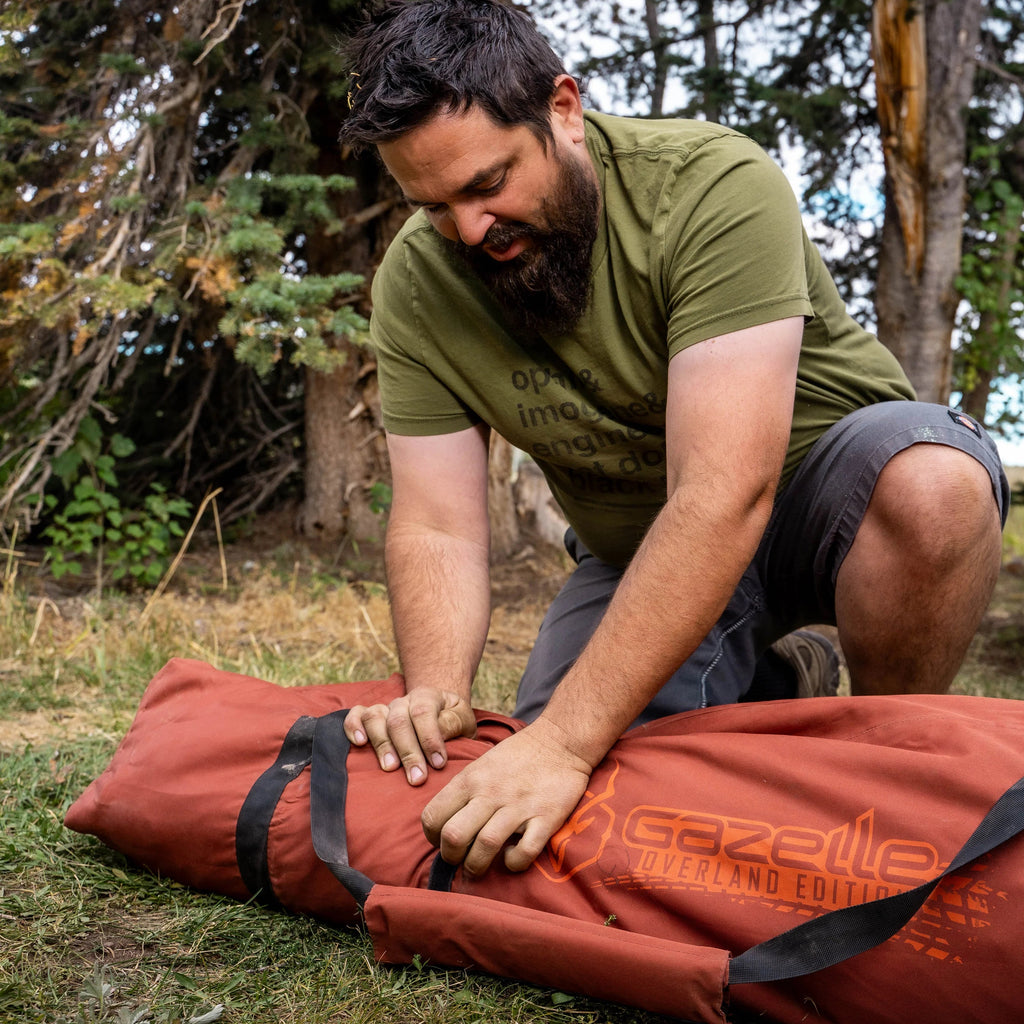 Gazelle T4 Hub Tent Overland Edition - Orange Sunset