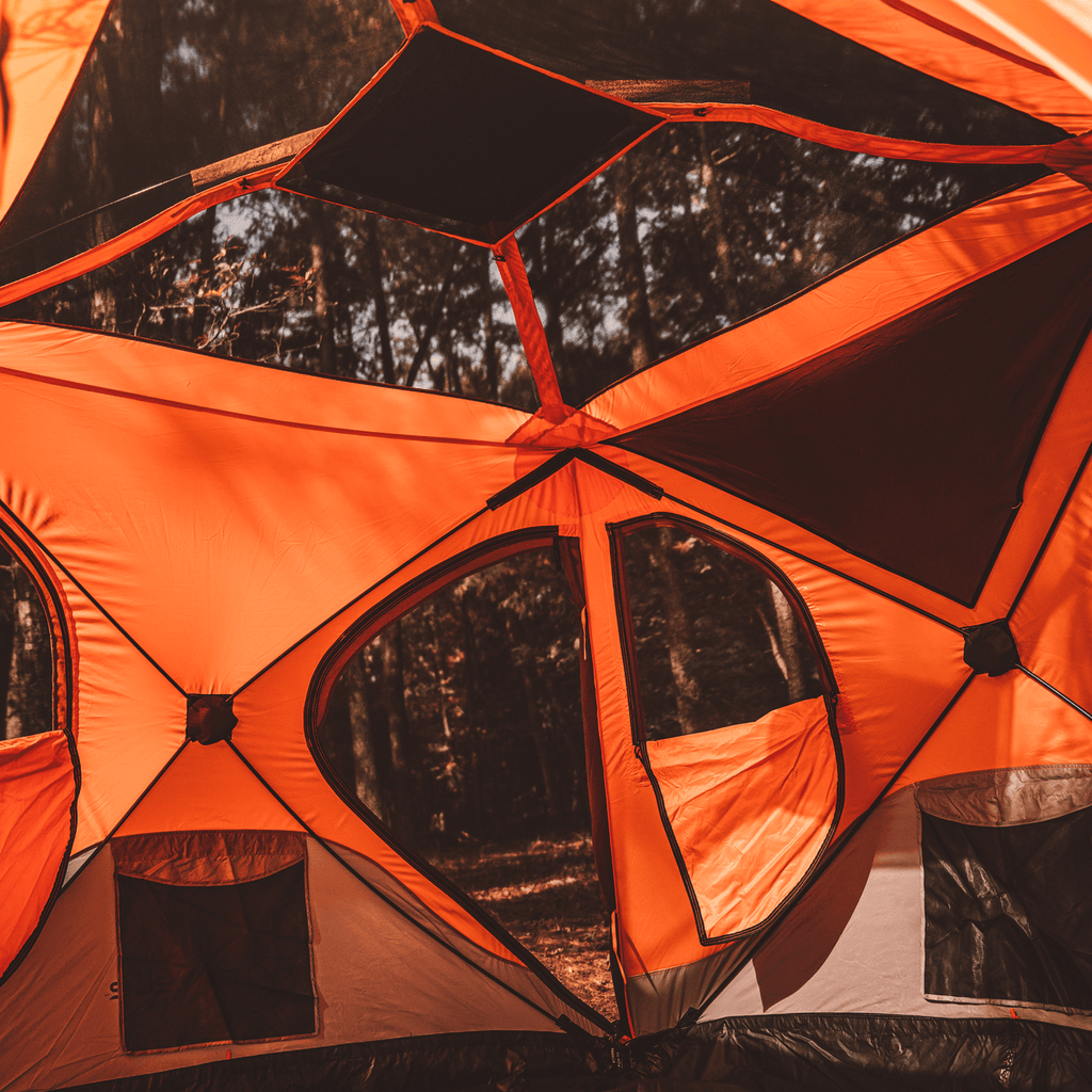 Gazelle T4 Hub Tent - Sunset Orange