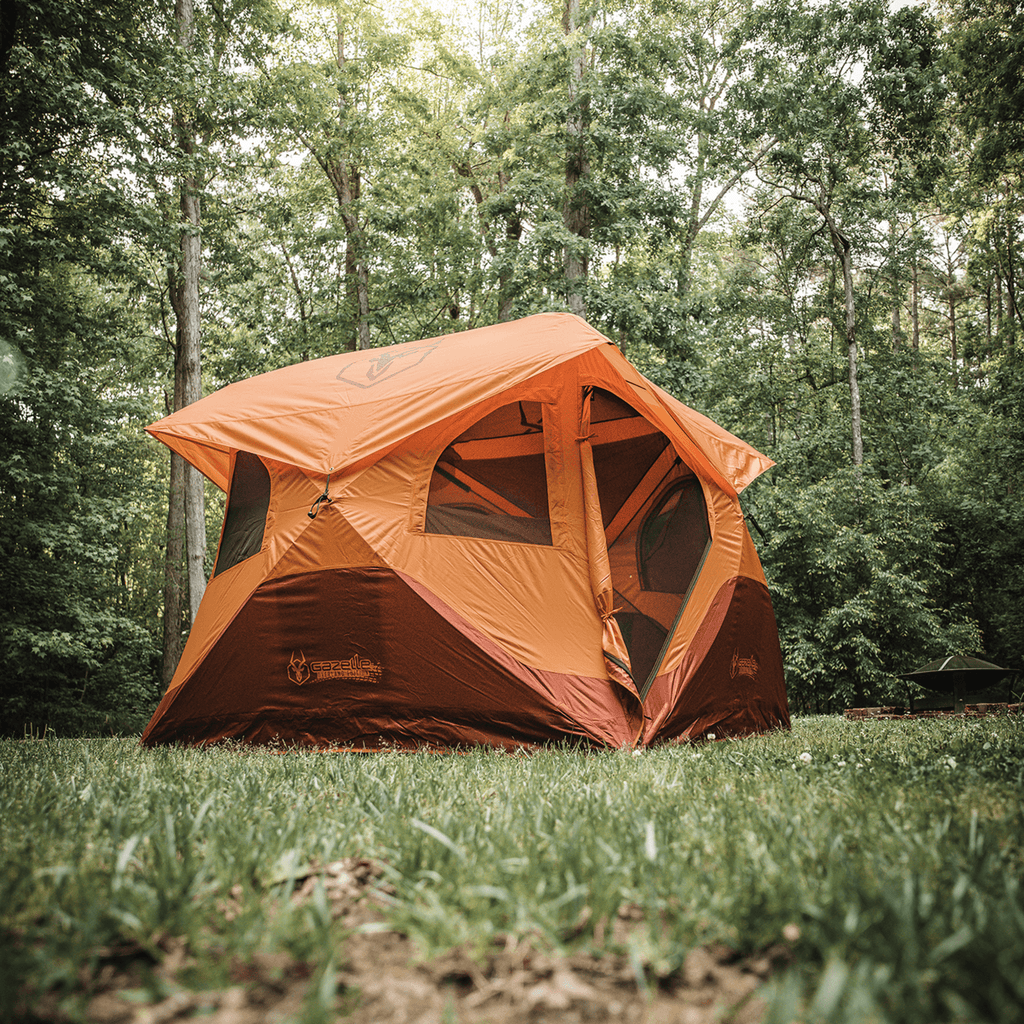 Gazelle T4 Hub Tent Overland Edition - Orange Sunset