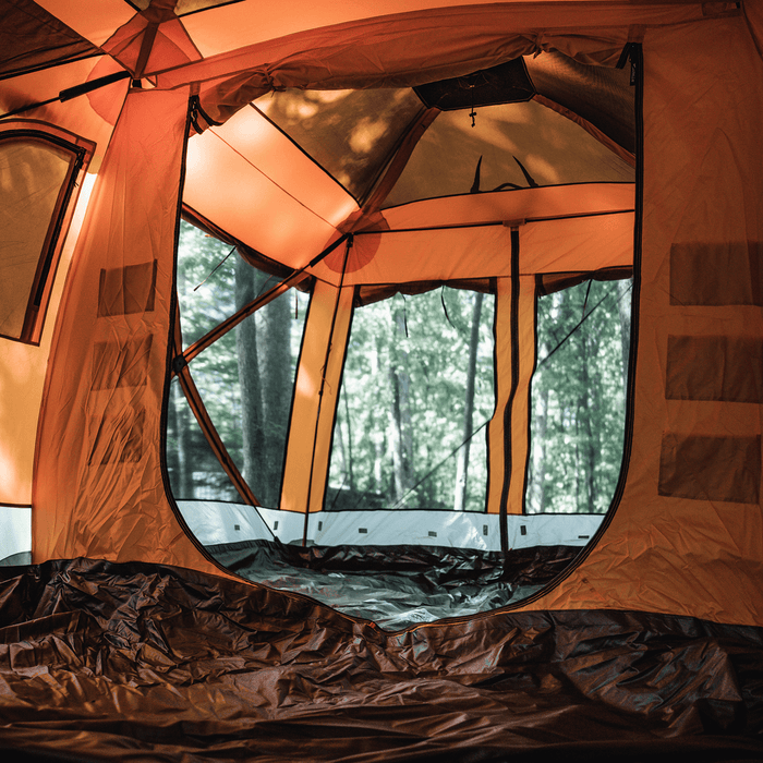 Gazelle T4 Plus Hub Tent - Sunset Orange