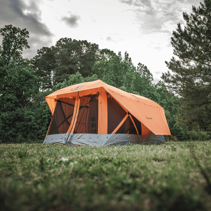 Gazelle T4 Plus Hub Tent - Sunset Orange