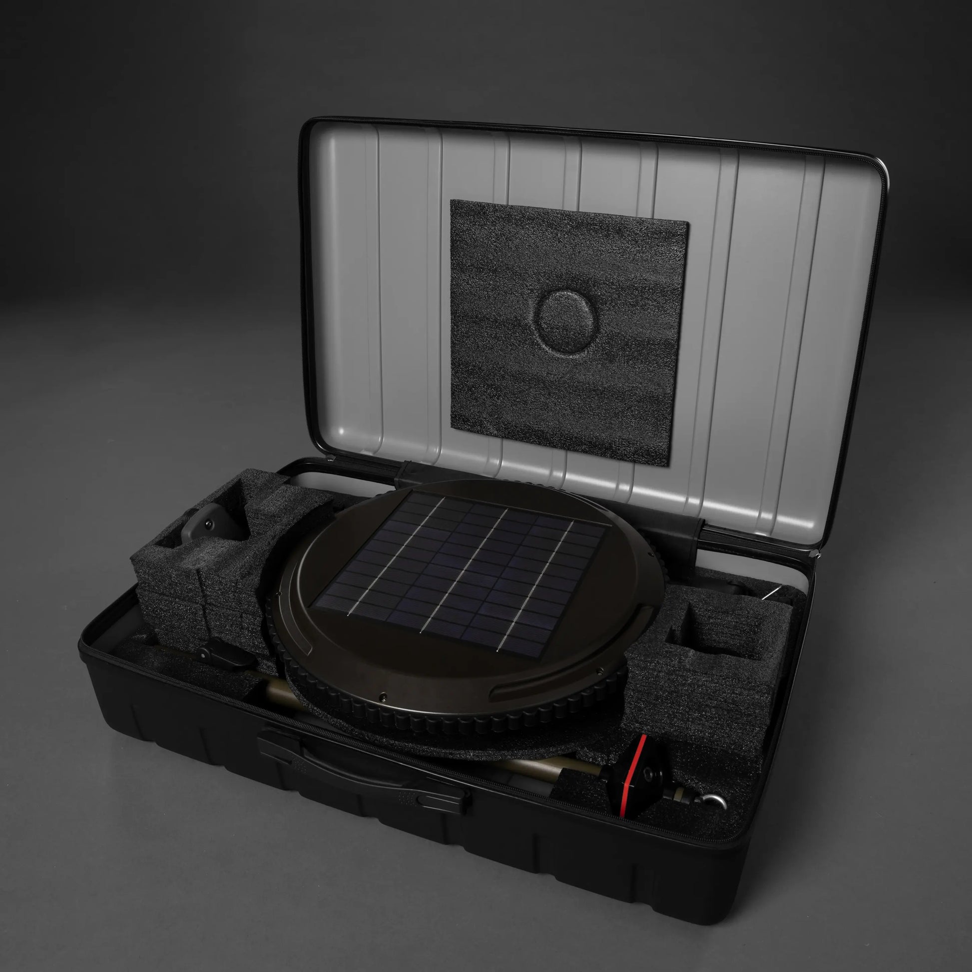 Tuff Stuff Overland Halo 9.75" Solar Freestanding Light With Speaker