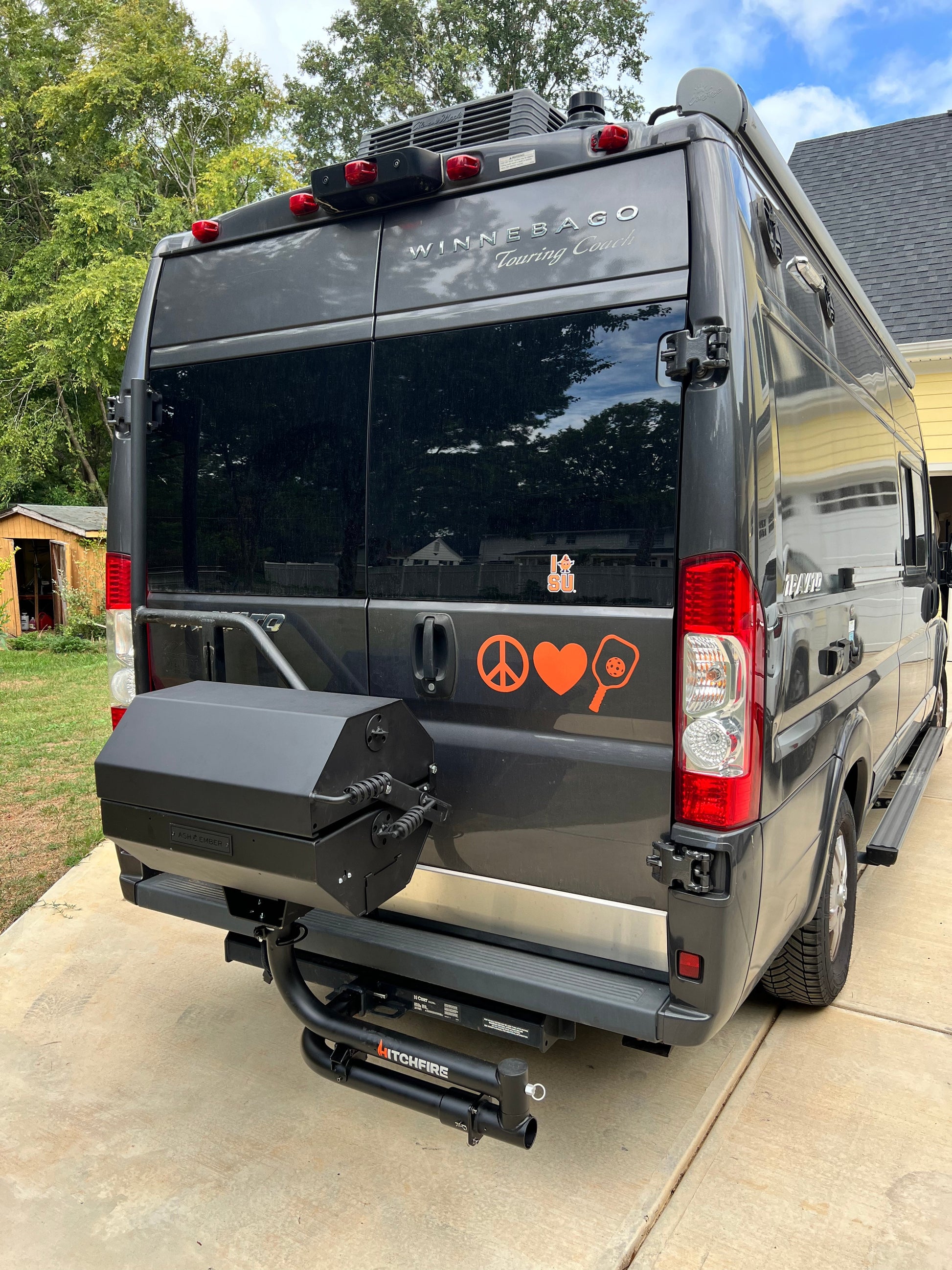 HitchFire DIY Dual Swing Arm