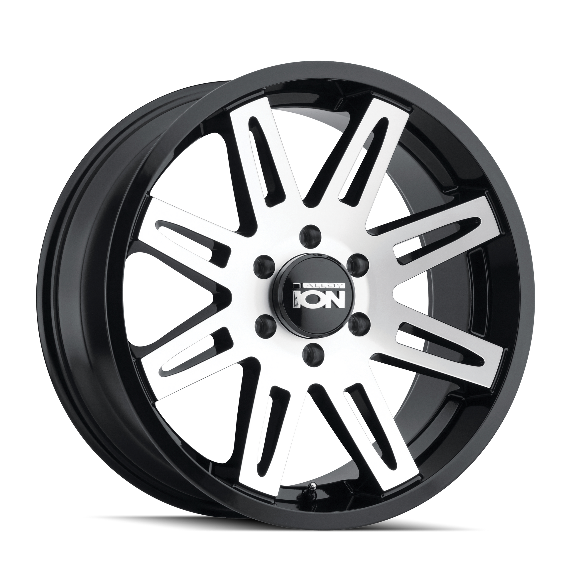 TWG ION 142 (142) SATIN BLACK MACHINED 17X9 5-127 -12MM 78.1MM