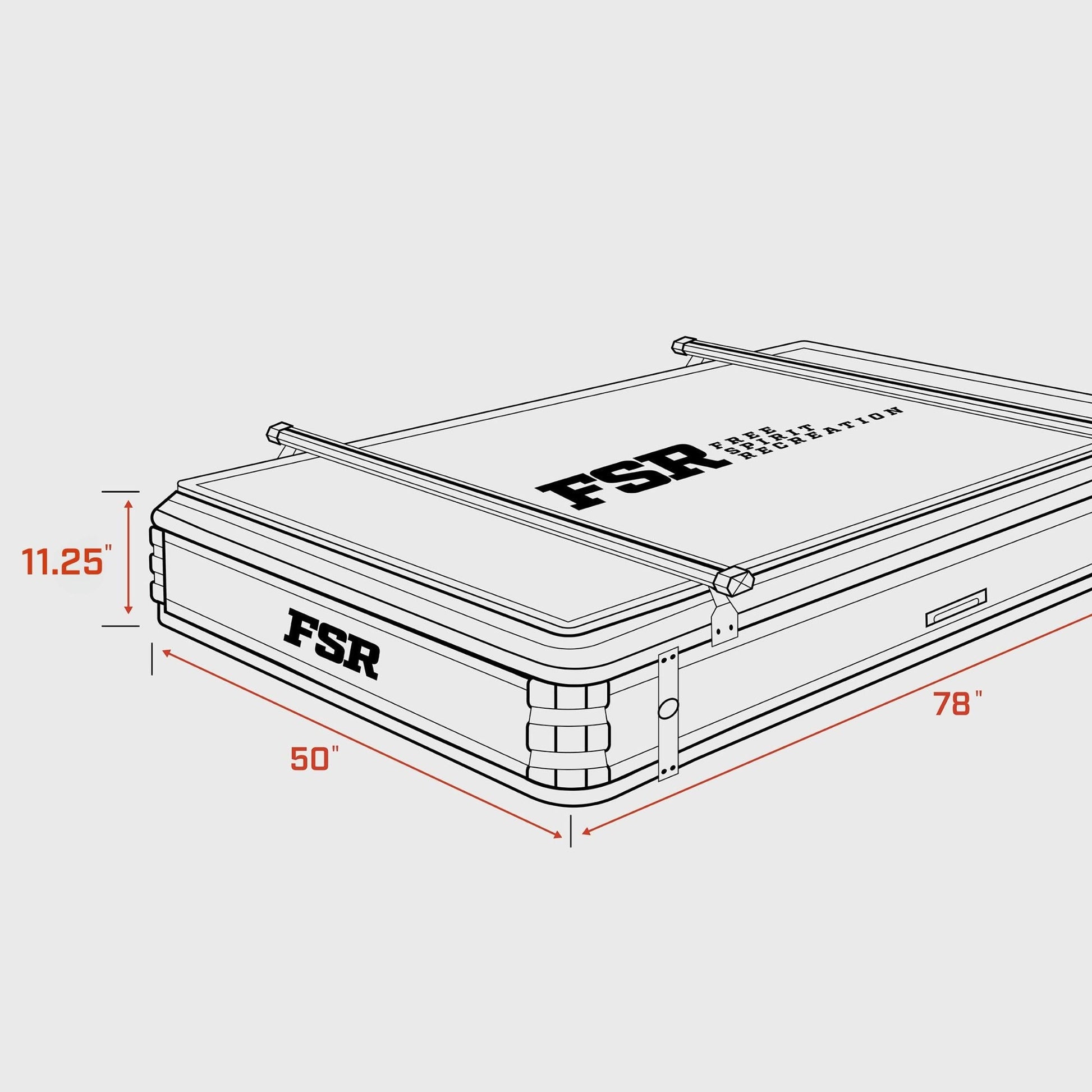 FSR Kali King Rooftop tent
