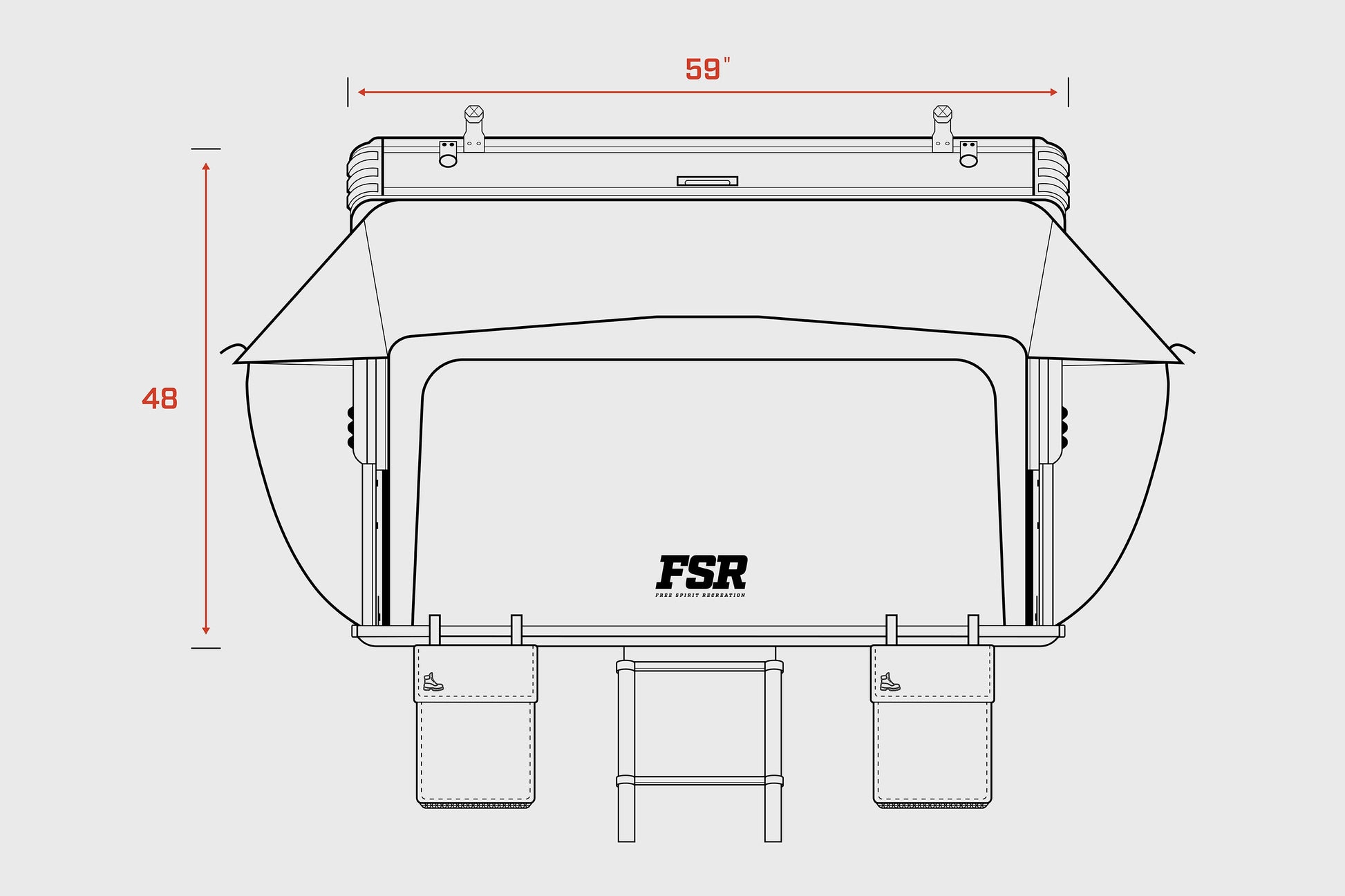 FSR Kali Rooftop tent