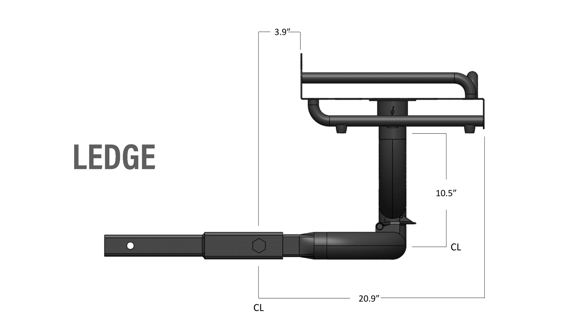 HitchFire Ledge Cargo Platform