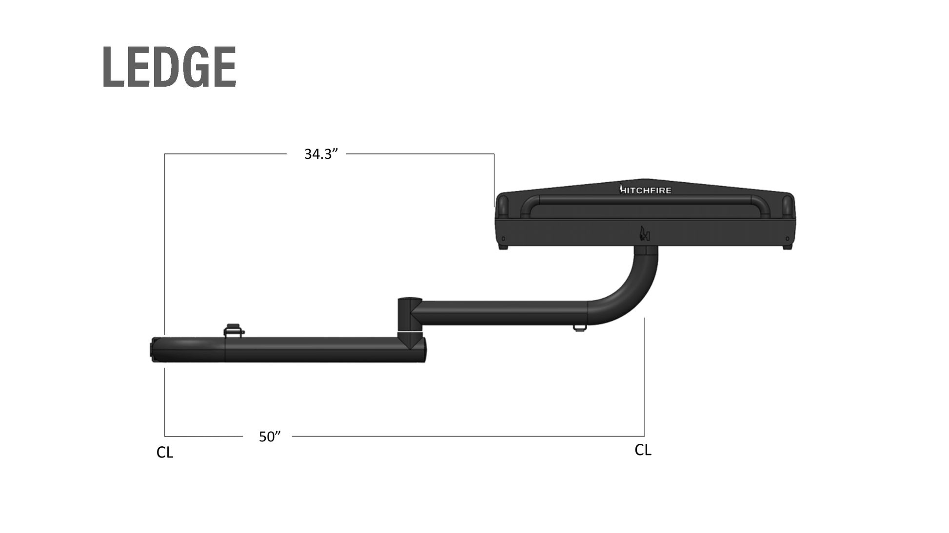 HitchFire Ledge Platform (Platform Only)